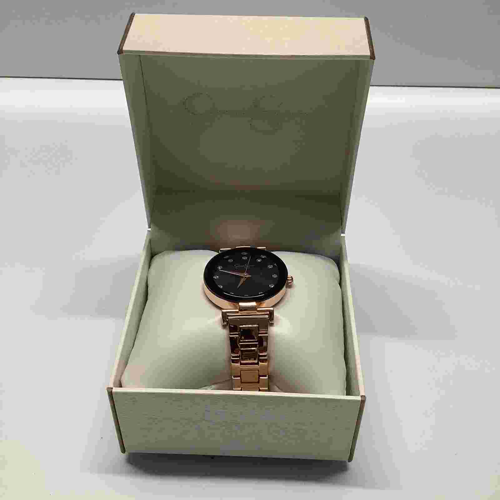 Jessica Simpson Women's Bracelet Watch, Rose Gold