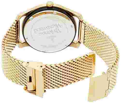 Vivienne Westwood Men's Watch VV185BKGD Gold,Luxury Designer Timepiece