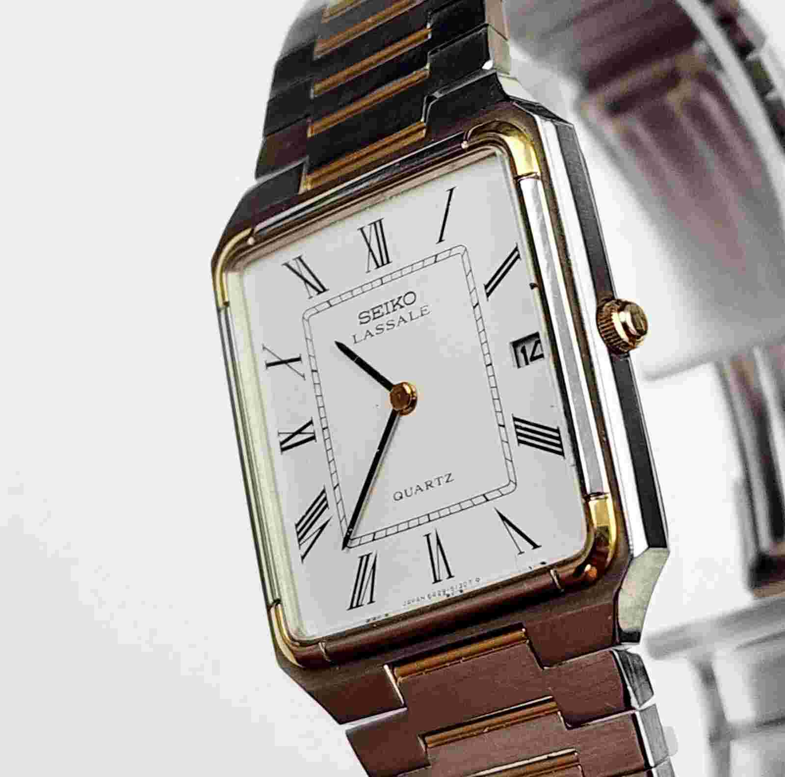 RARE,UNIQUE Men's Vintage 1981 Watch SEIKO LASSALE 6429-5099