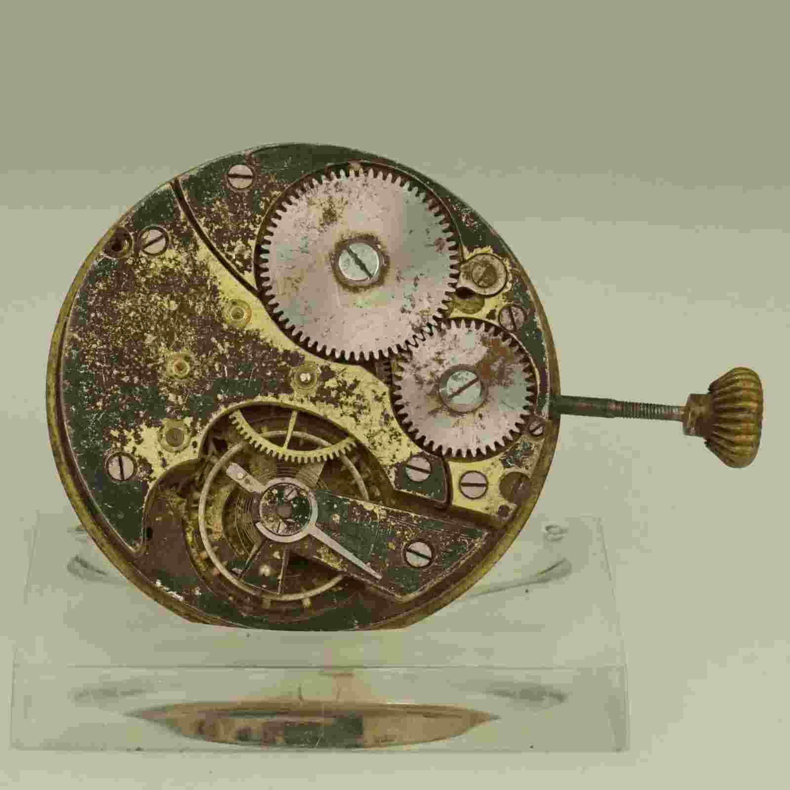 UNION Movement Pocket watch Men's no repeater fusee duplex chronometer glashütte