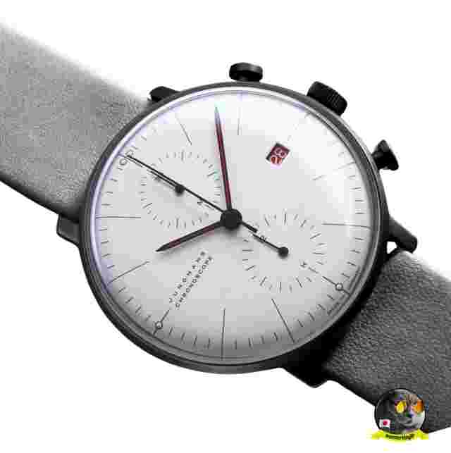 Junghans Max Bill Bauhaus 100Th Anniversary Model 027/4902.02 chronograph NEW
