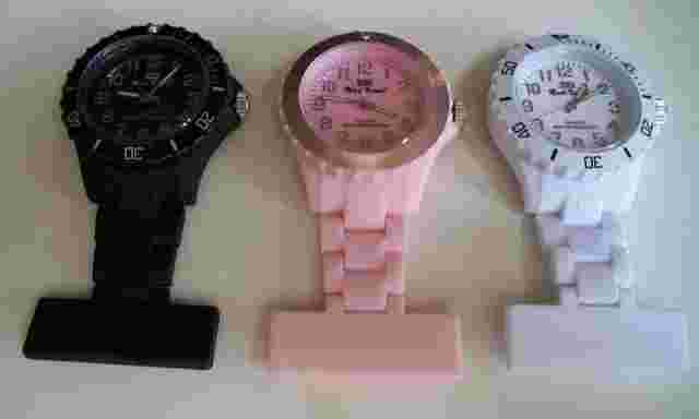 Women's, Girl's Clip On Pin At The Back Doctor Nurse Pocket Watch