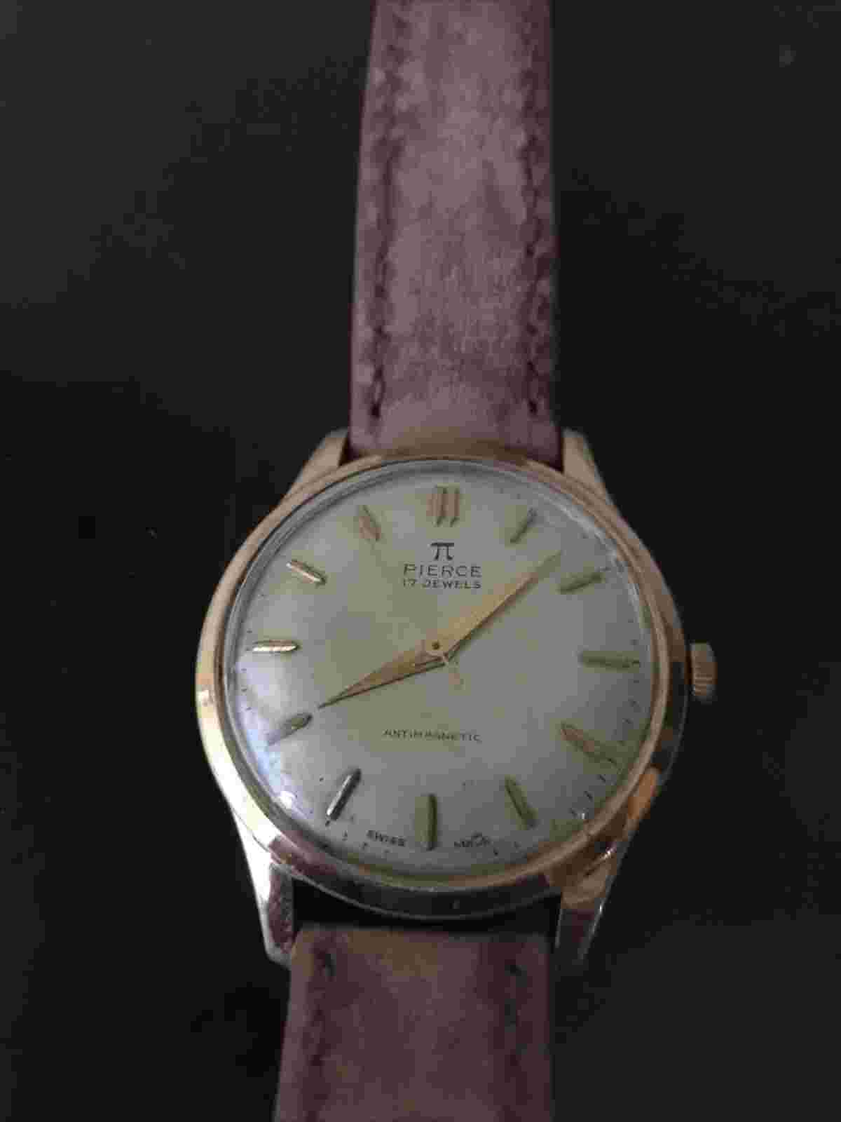 -RARE- Pierce 34mm manual winding men’s Watch