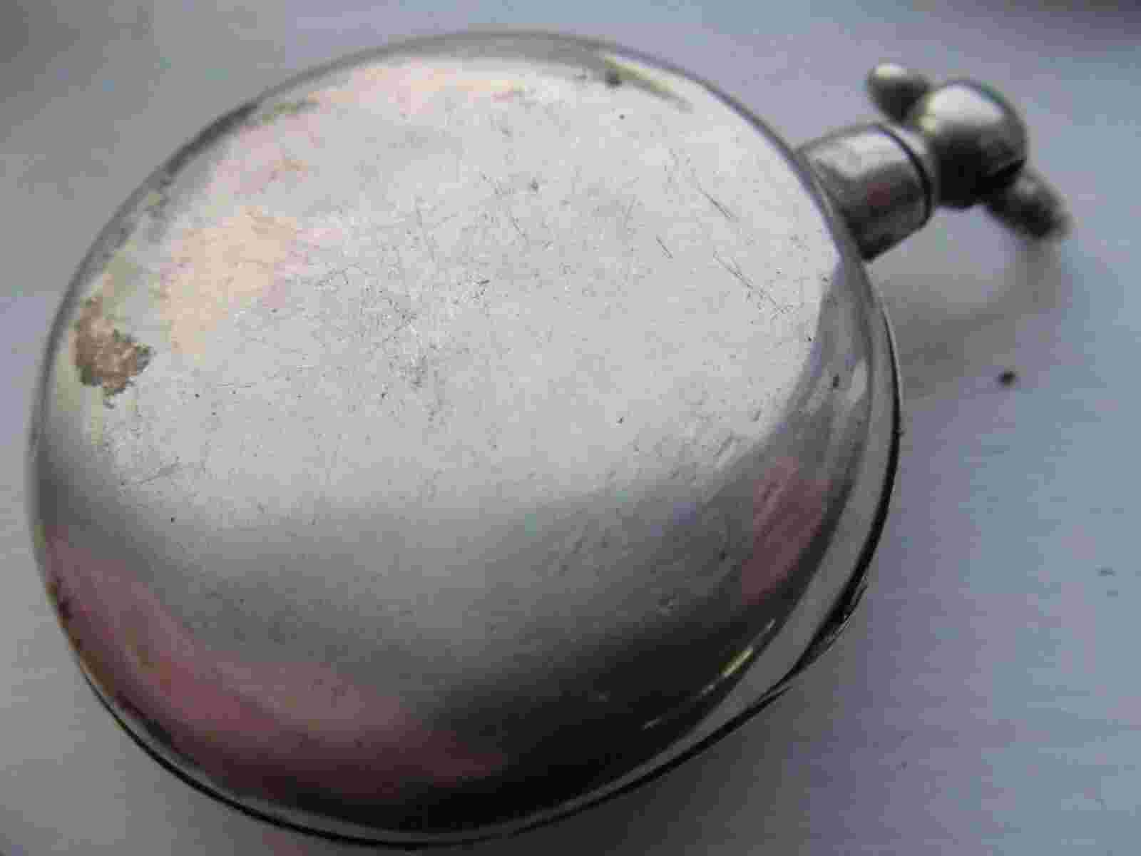 1882 Silver pair cased fusee  pocket watch, Wilson Elgin. 52mm case. Non runner.
