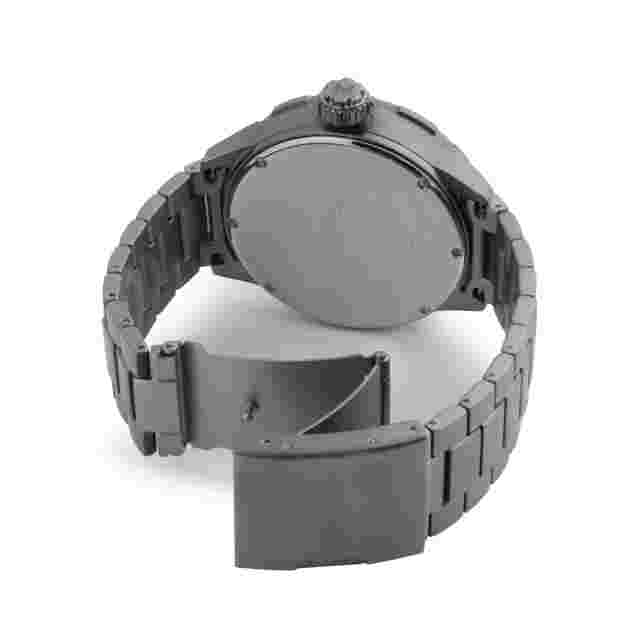Meister Diver One D0101SS Men's Metal Band Analog Wristwatch MSTR Watch