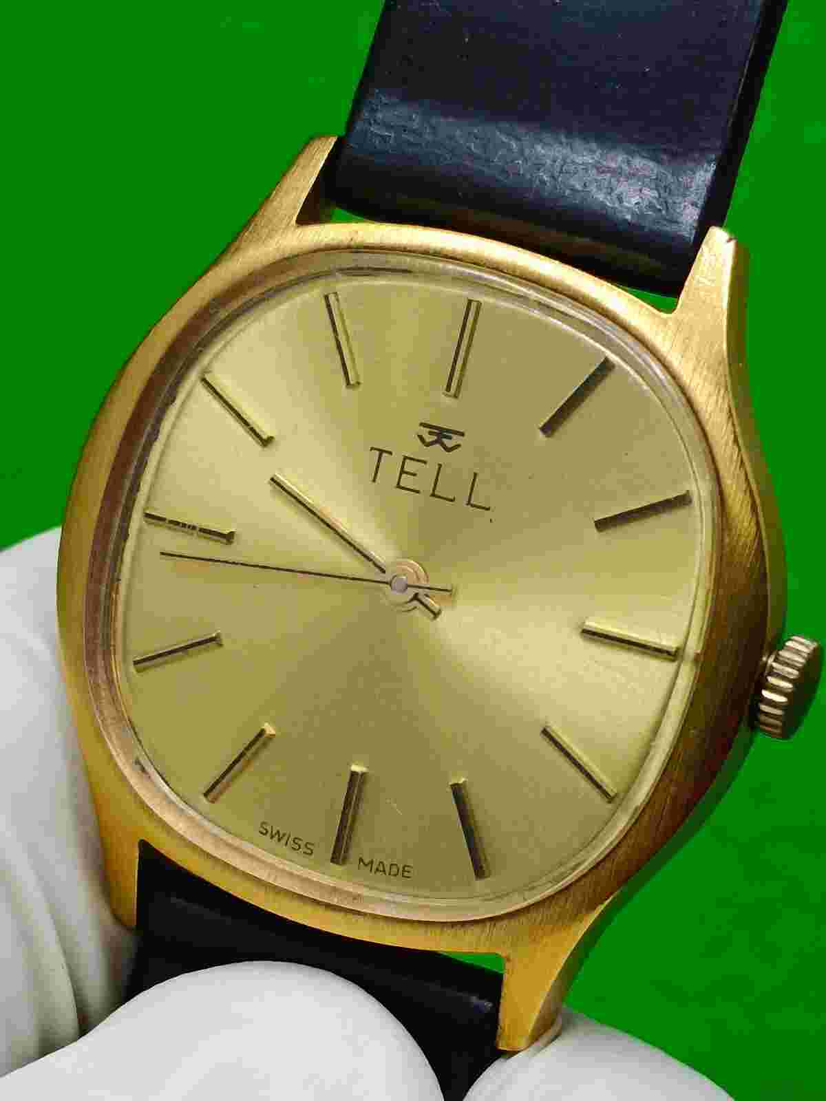 TELL watch Gold Plated G 10 Mechanical (Manual)