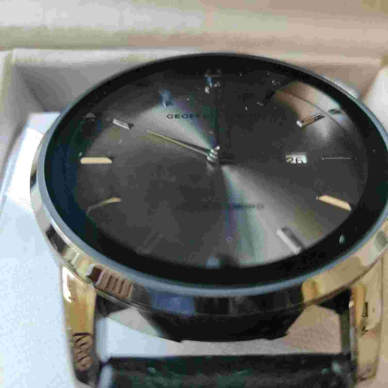 Geoffrey Beene Black Diomind Watch GB8200GU