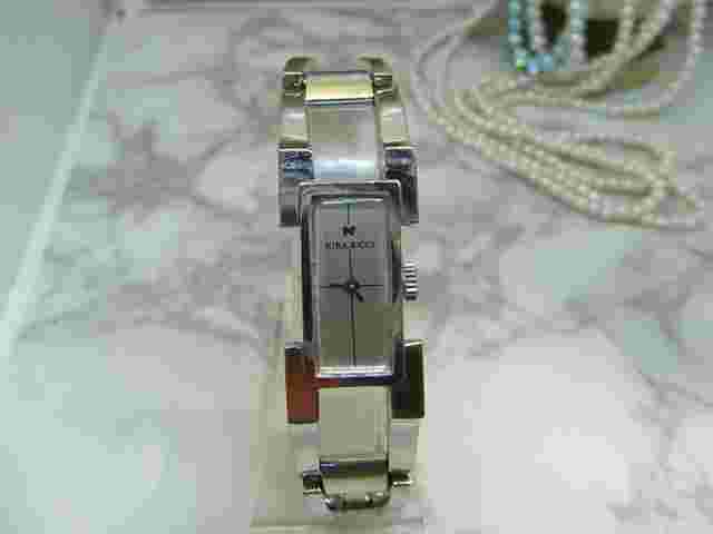 NINA RICCI Hand-wound Ladies Used Watch Silver Dial