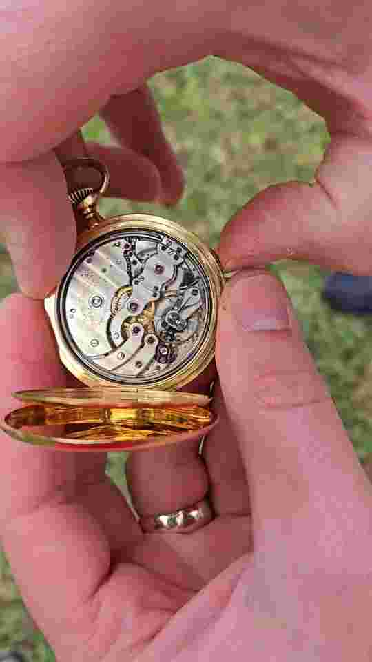 Tiffany & Co. 18k Gold Minute Repeater Pocket Watch Ref# 124931