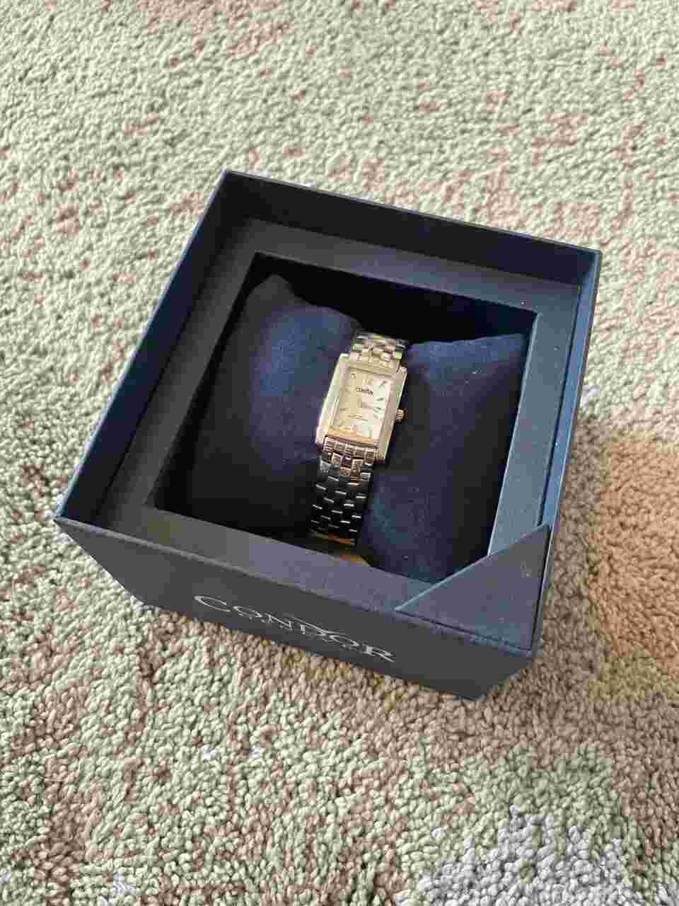 Brand NEW Condor Classic Stainless Steel Women's Watch White Dial CWS111