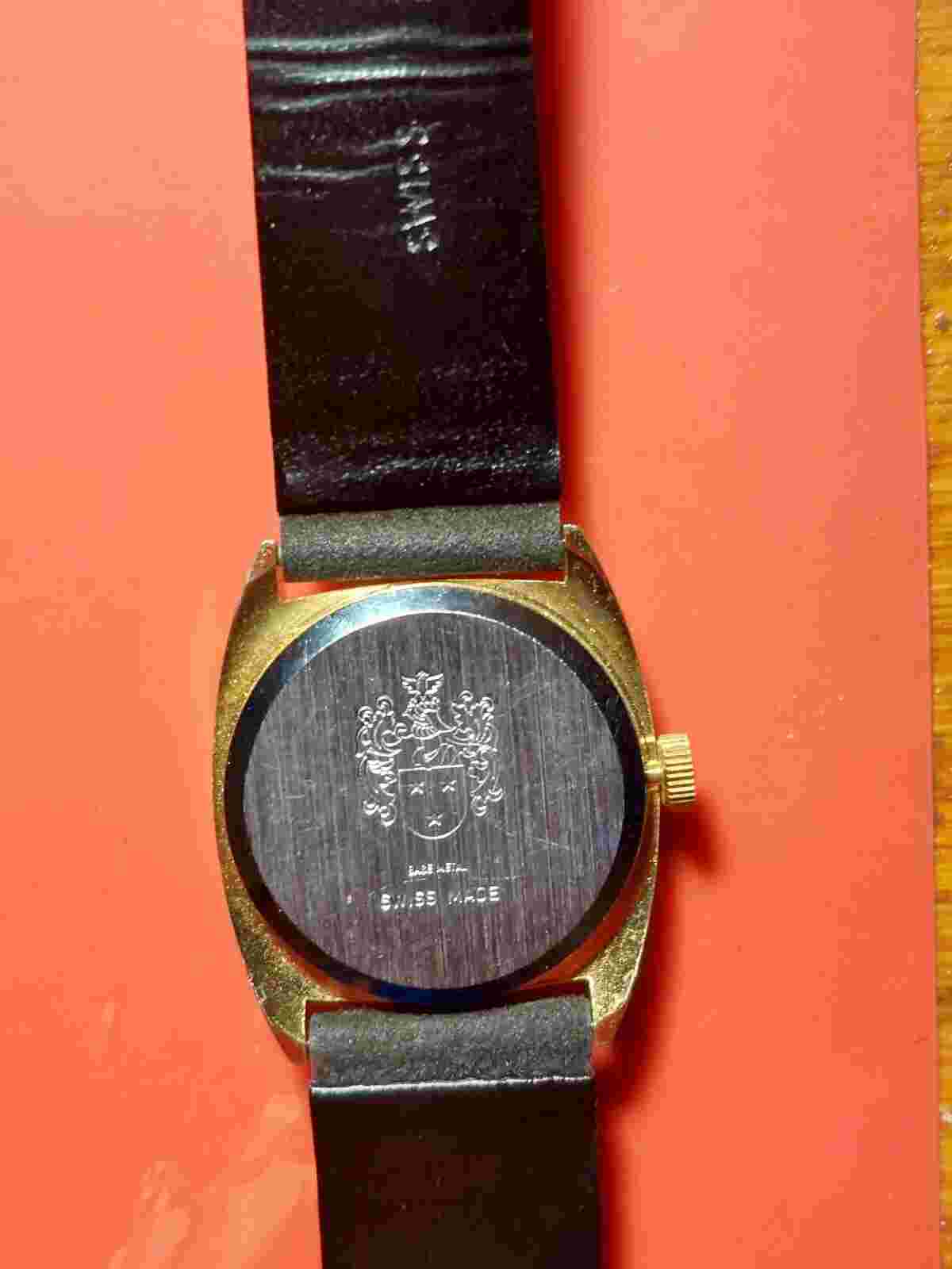 Lucerne 34mm Manual Jump Hour Vintage Wristwatch