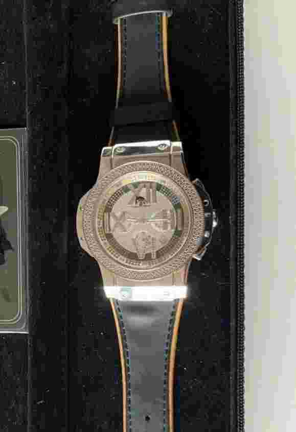 Tehcno Master Diamond Encrusted Watch - Model TM-2116 - Brand New in Box
