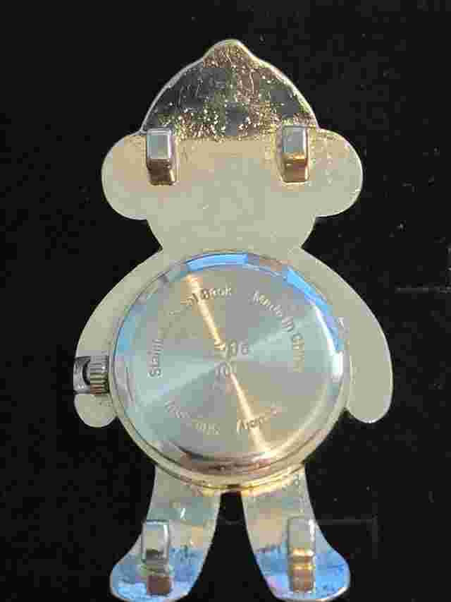 Vtg Paul Frank Sock Monkey  Womens Watch Needs Battery & Band 15415 104, Battery