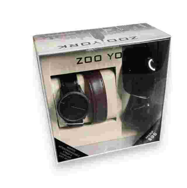 Zoo York Men's Watch w/ Interchangeable Strap & Sunglasses Gift Set Sealed New