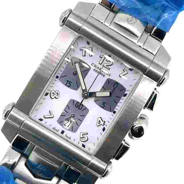 Philippe Charriol Chronograph Colvmbvs Columbus  Watch Stainless Steel