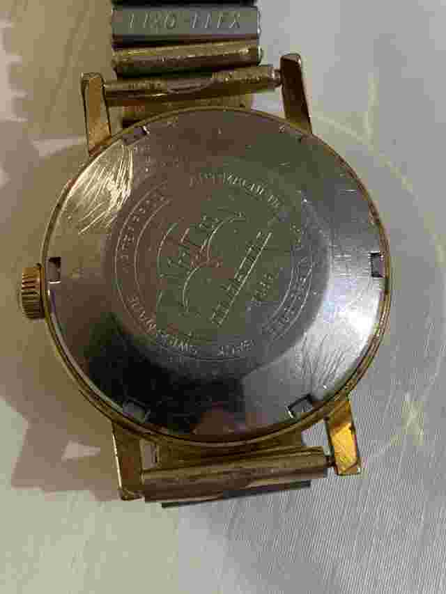 Vintage 1960s Automatic MuDu 25 Jewels Incabloc Wristwatch