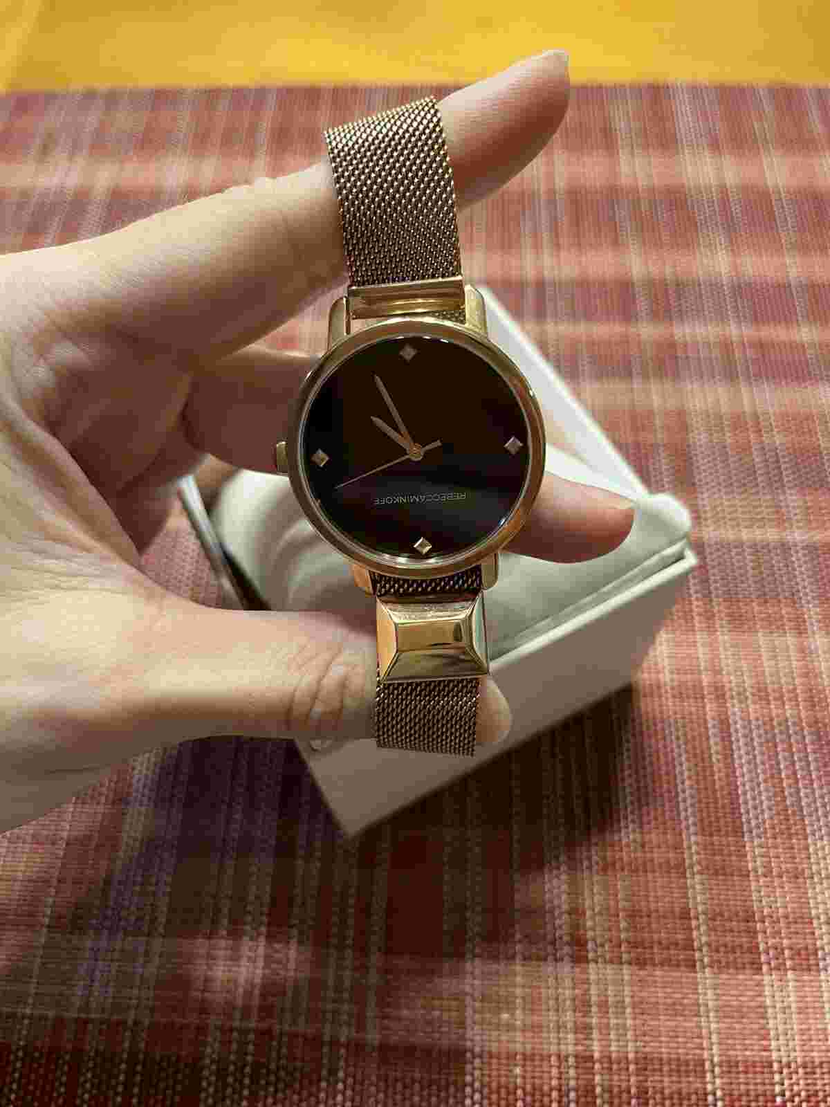 Rebecca Minkoff Rose Gold Major Watch