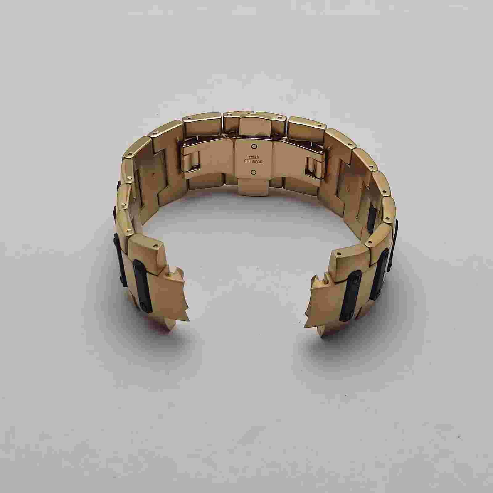 Guy Laroche Gold Original 2 Tone Stainless Steel Watch Bracelet