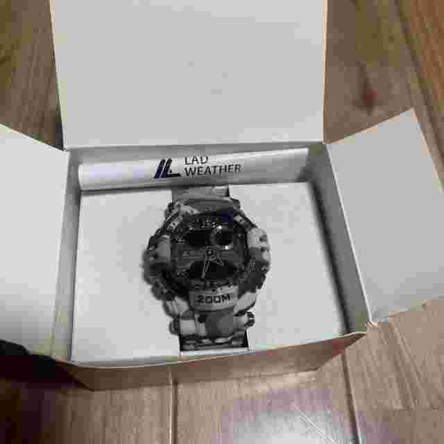 Lad Weather Camouflage Wristwatch 200M Waterproof
