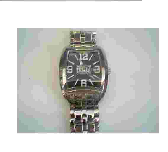 Everlast  49-0007 Stainless steel watch with Black Dial and date (NO BOX) £85.00