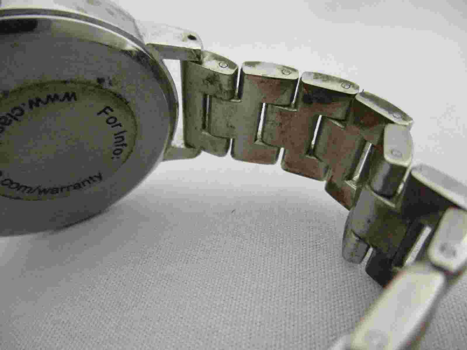 American Eagle Women's Silver Toned Link Band Analog Watch