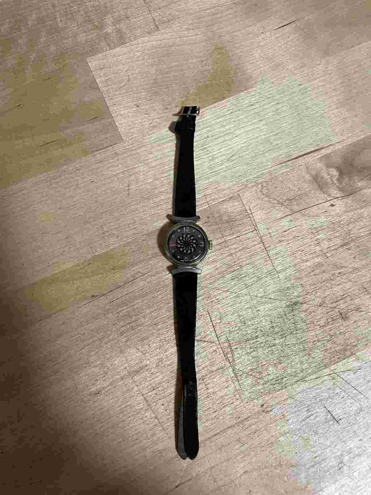 Vintage Lucerne Ladies Cocktail Watch With KALEIDOSCOPE Dial FREE SHIPPING
