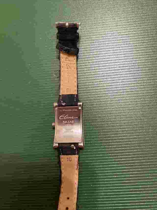 Elini Nazar Lucky Eye, Dial Diamond Watch Swiss Made. All stainless steel.