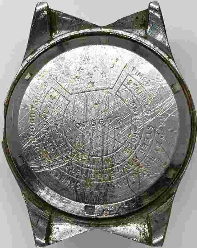 C717 mens Rouan 5 Star Manual Bowtie Case Movement Swiss Vintage Watch parts lot