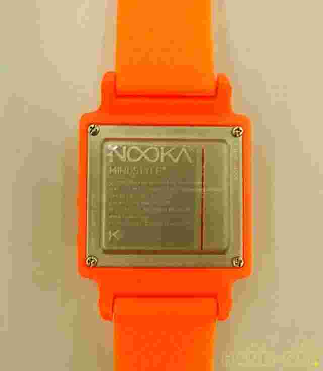 Nooka Zubzenh Orange Quartz Digital Watch