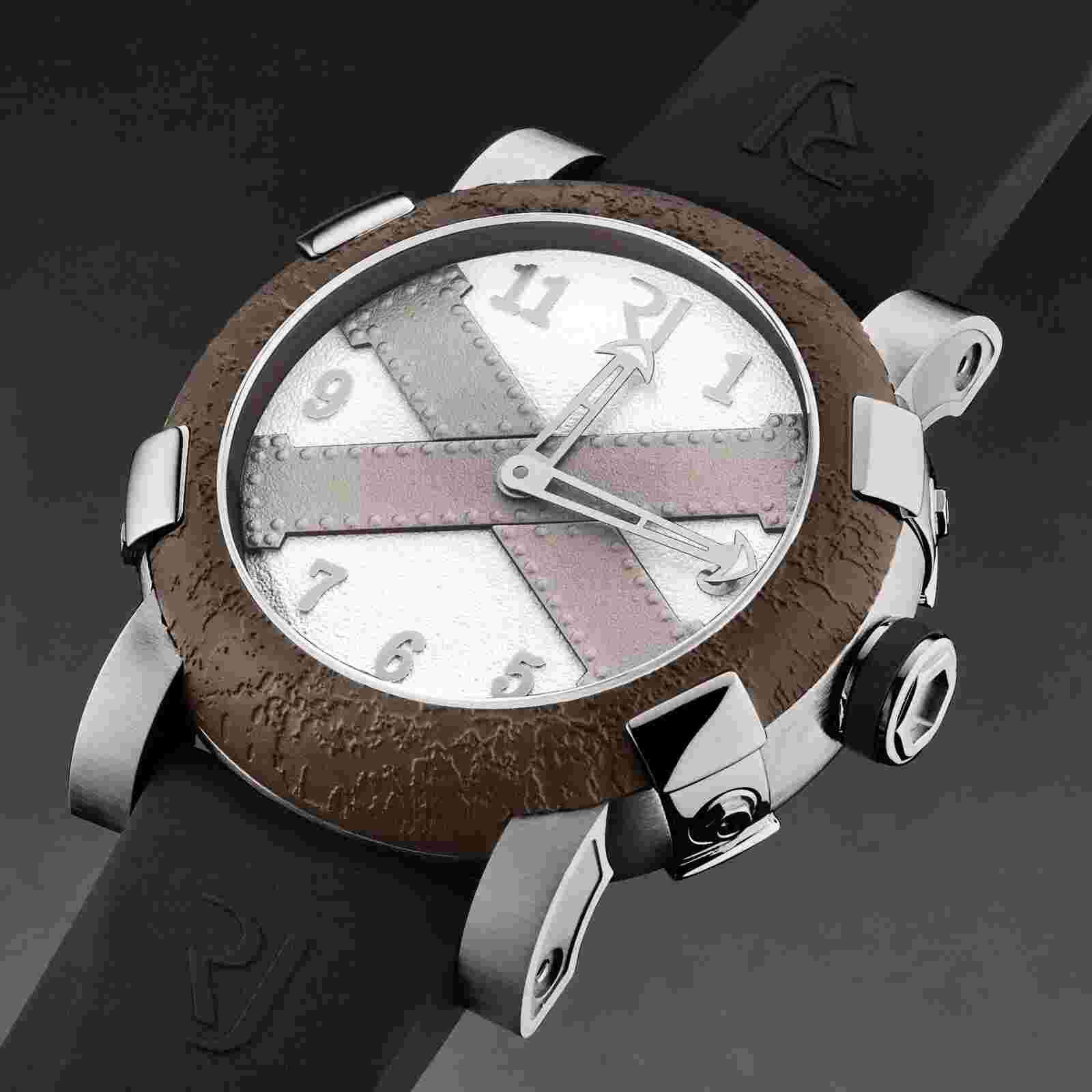 Romain Jerome Men's 'Titanic' A La Grande White Dial Automatic RJ.TG.AU.201.10