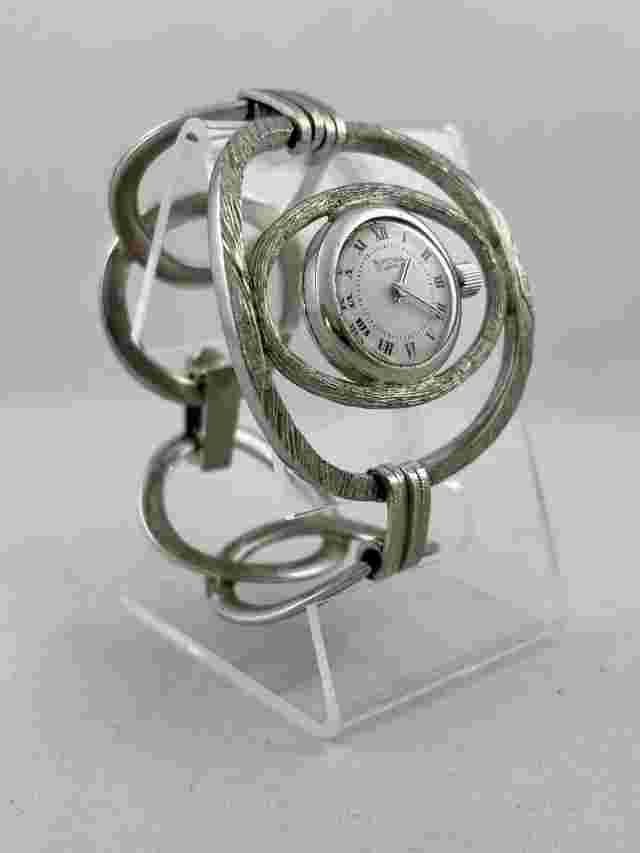 Damenambanduhr Bifora Hand Wound Made 0,925er Silver Kal. 691, Works