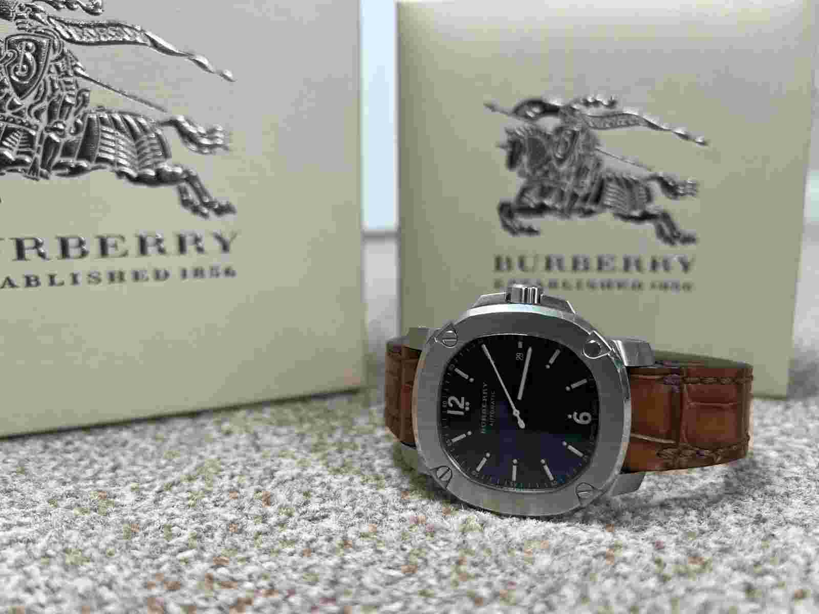 Burberry Britain BBY1202 Swiss Automatic Mens Watch