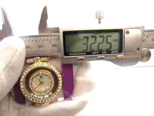 New Women Adrienne Vittadini Quartz WR Analog 32mm Watch (H89) "New Battery"