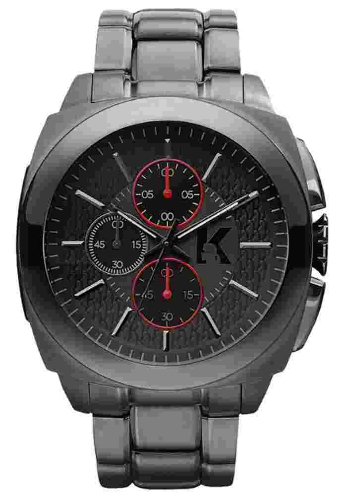 Karl Lagerfeld Men's Grey IP Gray Dial Stainless Steel Bracelet Watch KL1603