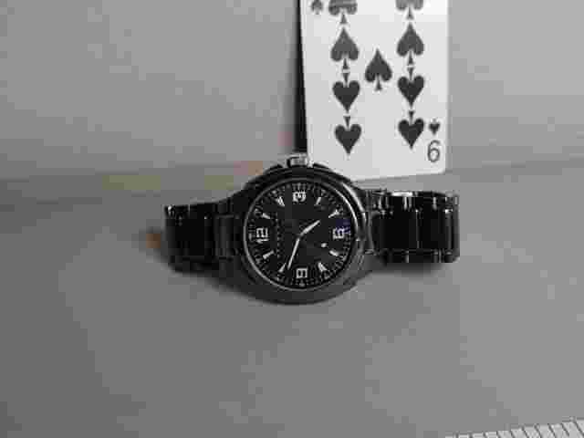 Untested 8 Inch Black Sean John Watch