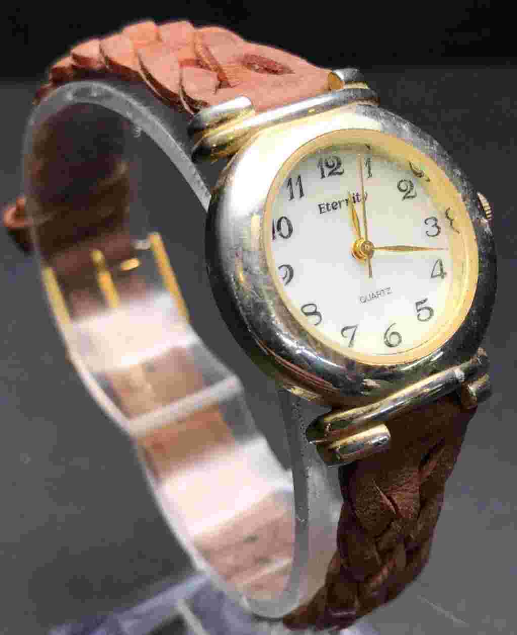 Vintage Women's Eternity Analog Watch - Untested - May Need Battery or Repair
