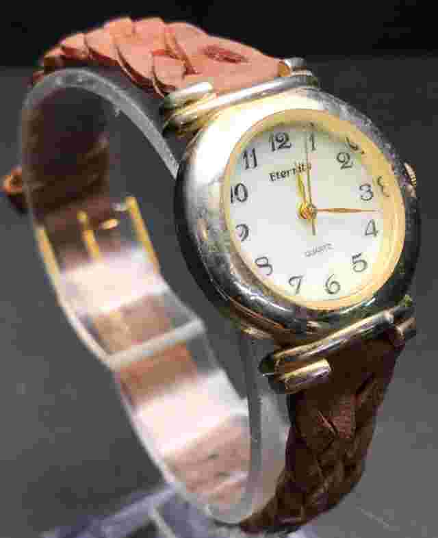 Vintage Women's Eternity Analog Watch - Untested - May Need Battery or Repair