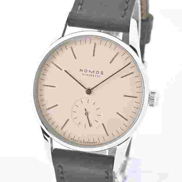 NOMOS Orion Rose 35mm OR1A3GR2 hand-wound Item NO.: A-156377 Used TOMI-0