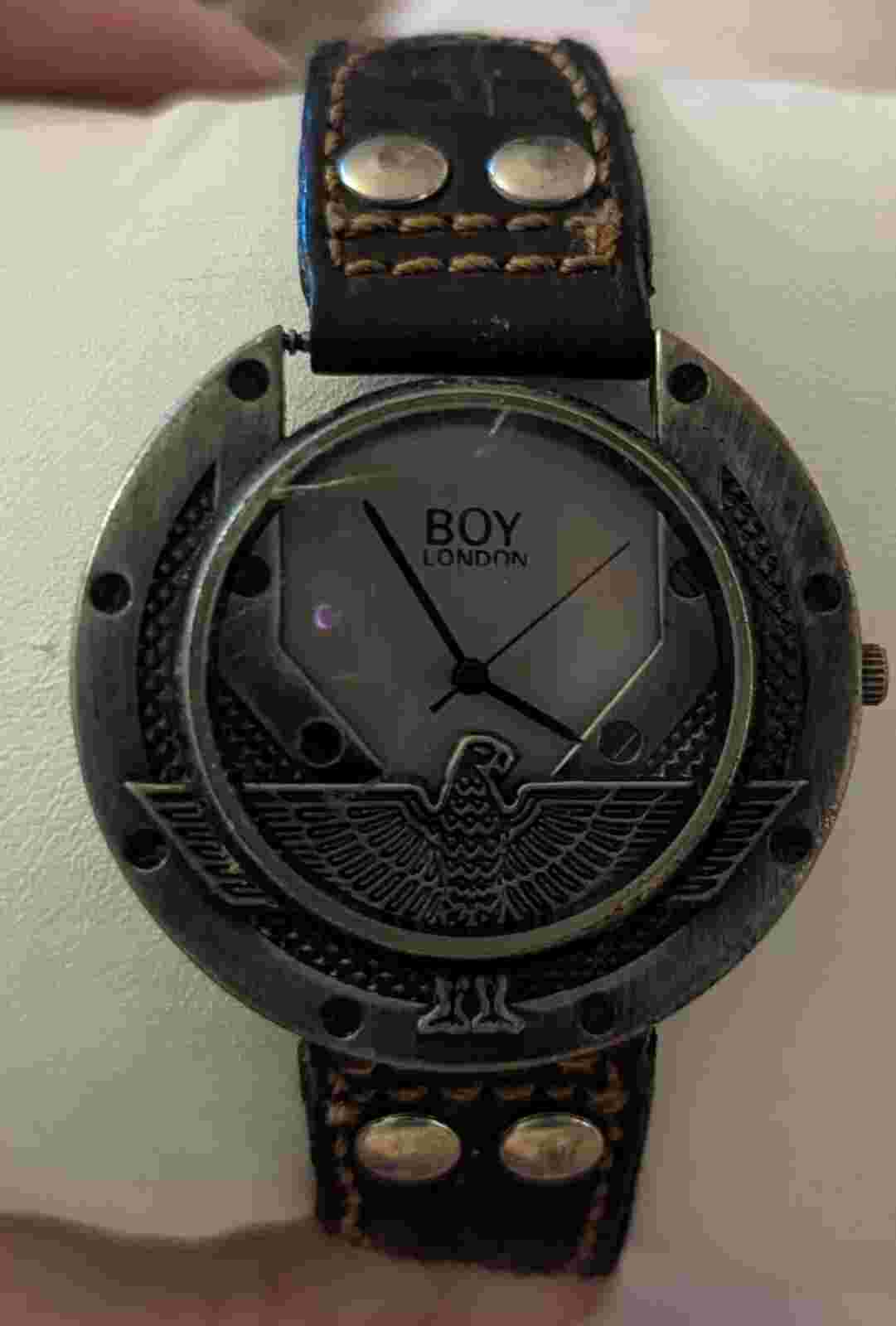 WORKING Boy London Weimar Colonel Agent SHIELD Reichsadler Egyptian Eagle watch