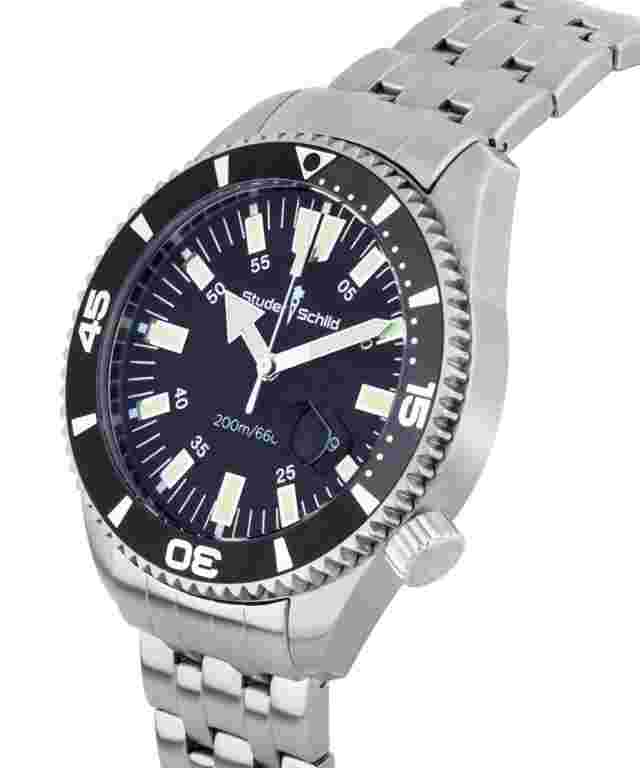 Studer Schild Biscayne Diver Swiss Quartz Men's Watch 430352701