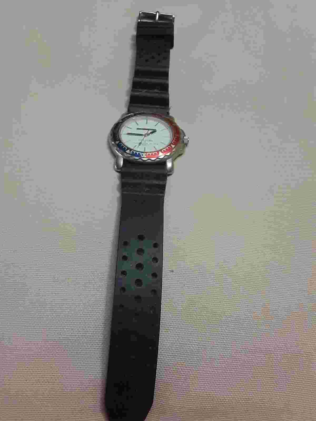 Vintage Colours S/S Quartz Fashion Watch By Alexander Julian (Paris France)