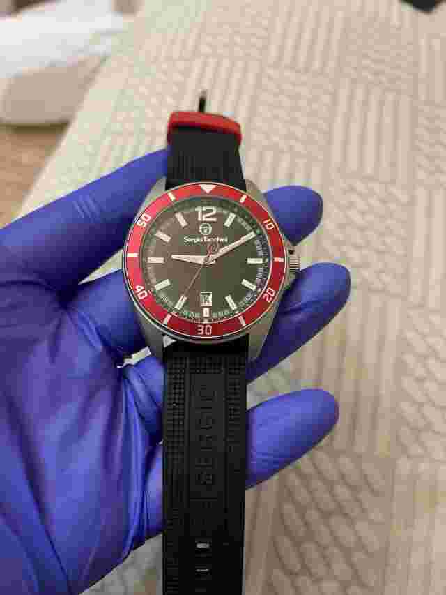 SERGIO TACCHINI STREAMLINE ST.1.10195-1 5-ATM SPORTS WATCH 44mm Made in P.R.C