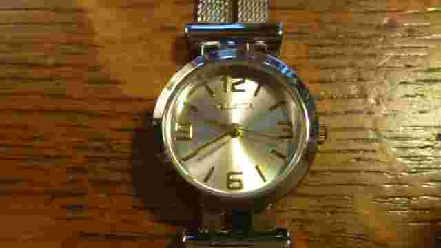 Valetta wrist watch Japan stainless steel back women