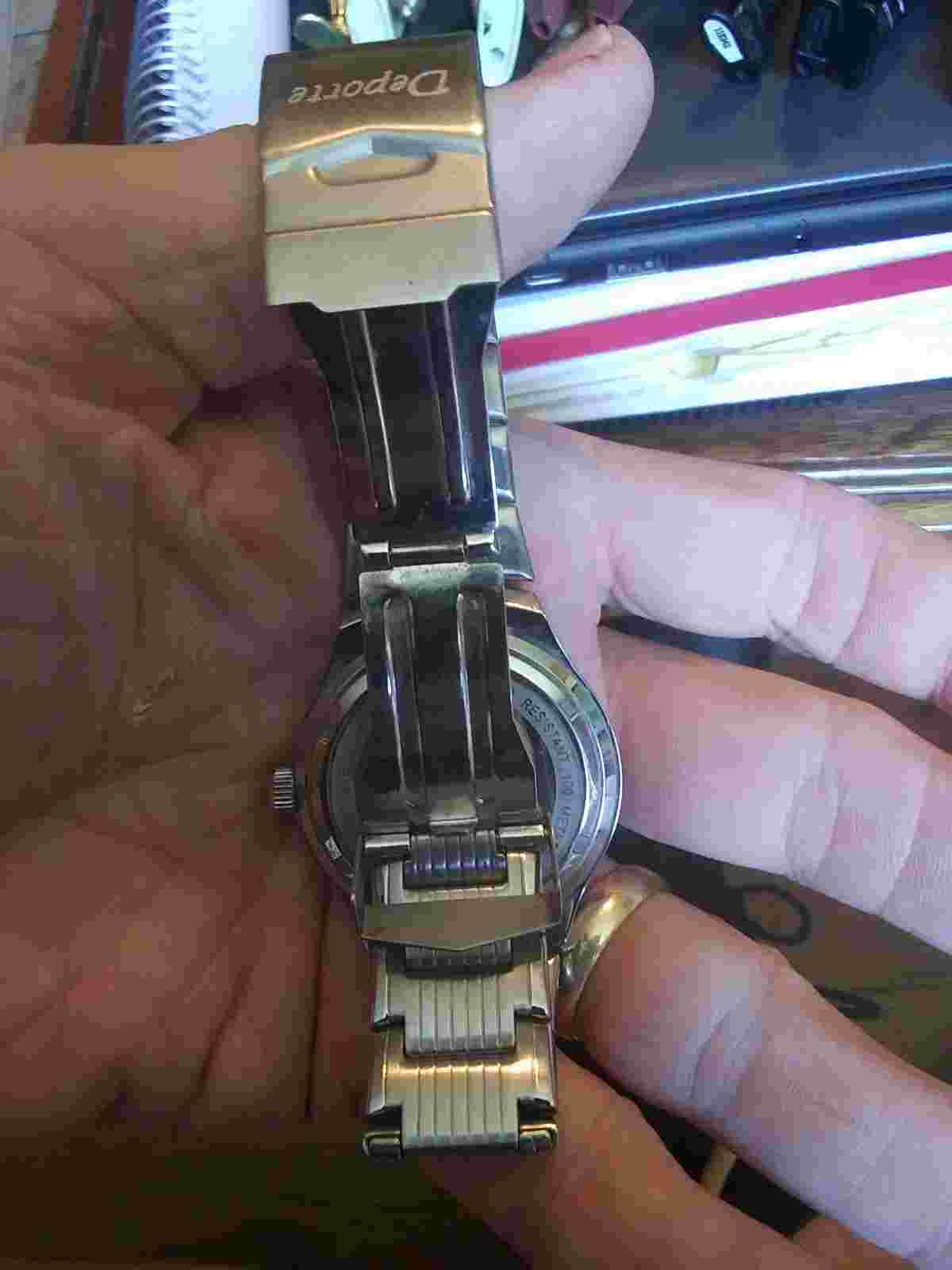 Deporte Stainless Steel Quartz Watch Limited Edition No. 270 Needs Battery