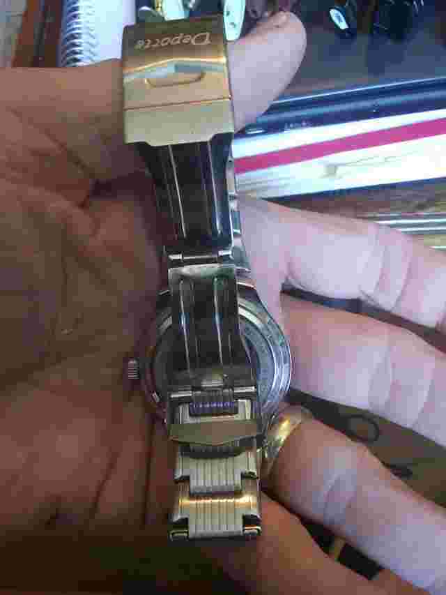 Deporte Stainless Steel Quartz Watch Limited Edition No. 270 Needs Battery