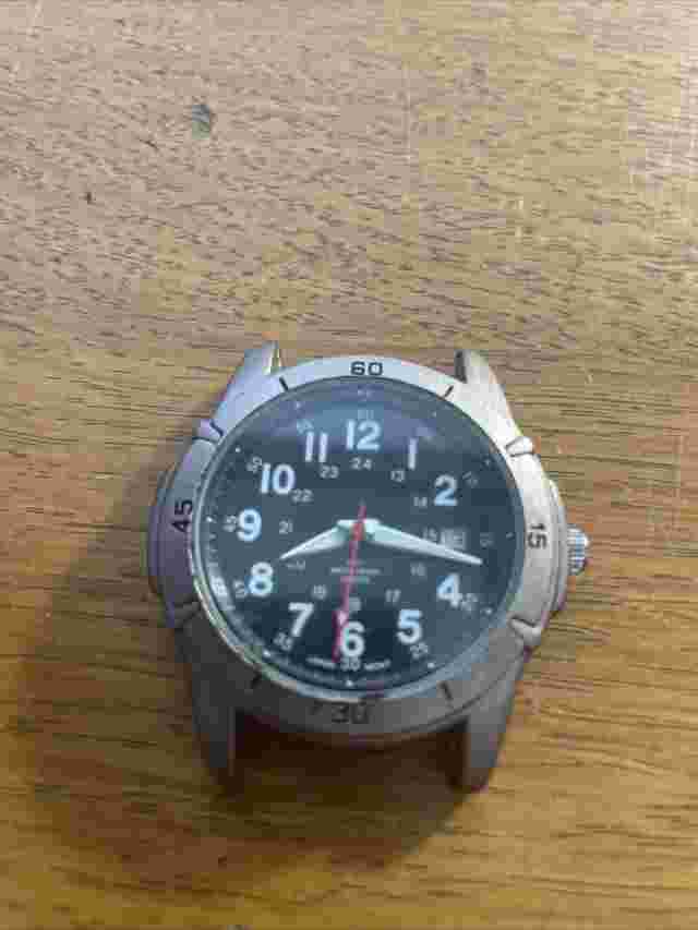 Men’s Puritan 24 Hours Military  Watch PUR60554W Quartz Needs Battery