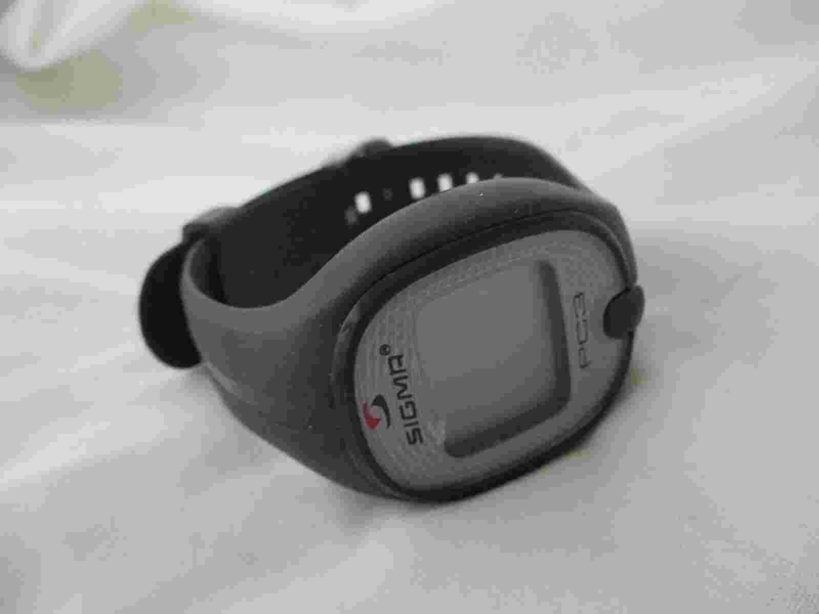 Sigma PC3 Digital Watch, Black Buckle Band
