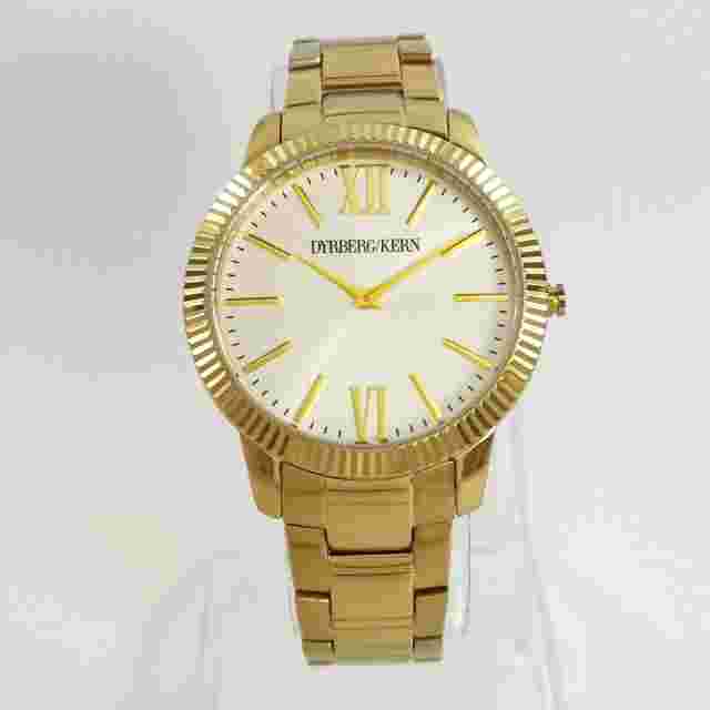 Dyrberg/Kern Heritage Gold Stainless Steel Classic Quartz Women's Wrist Watch