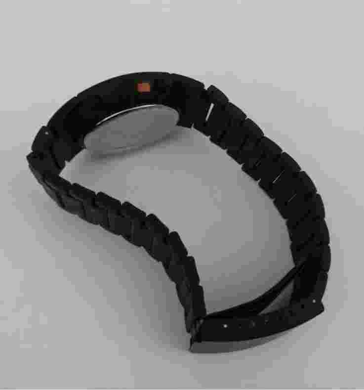 I.N.C. Black metal Men's  Link Bracelet Wrist Watch