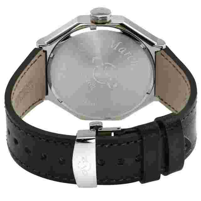GV2 by Gevril Men's 42420 Marchese Brown Leather Day/Date Swiss Quartz Watch